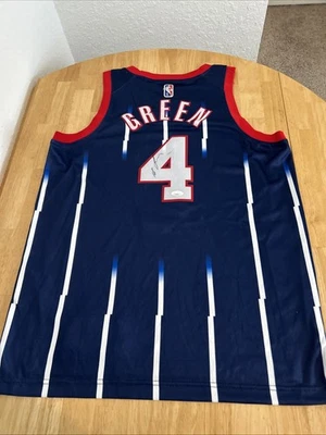 Jalen Green Houston Rockets Autographed Jersey JSA Certified - Image 1 of 4