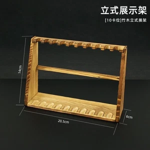1:6 Wooden Stand for 1/6 guns swords battlefield5 military gun rack NICE QUALITY - Picture 1 of 8