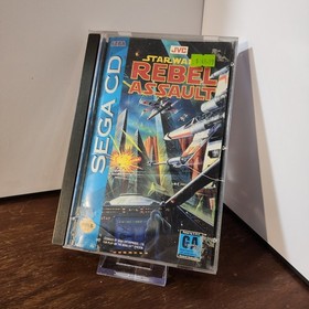 Star Wars: Rebel Assault (Sega CD, 1993) - Tested, Complete