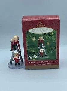 2001 Hallmark Keepsake Ornament Barbie Kelly on the Ice Skating Katrina Brinker - Picture 1 of 10