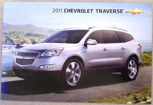 NEW GM DEALERSHIP 2011 CHEVROLET TRAVERSE AUTO POSTER OR VEHICLE PORTRAIT - Picture 1 of 1