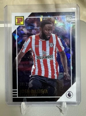 2022-23 PANINI CHRONICLES BRENTFORD JOSH DASILVA RC ROOKIE ICE CRACKED /23 #30 - Image 1 of 2