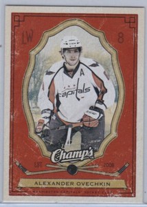 2009 2009-10 UPPER DECK CHAMP'S ALEX OVECHKIN RED 96 WASHINGTON CAPITALS