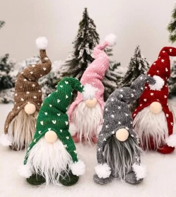 Three random color Plush Gnome Dolls - Image 1 of 4