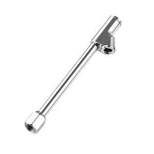 Stainless Steel Dual Head Tire Air Chuck Inflator for Motorcycle Trucks Cars - Picture 1 of 13