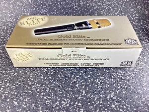 Heil Golden Elite Two Element Microphone With Switchable Wide & Narrow Filters - Picture 1 of 6