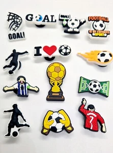 ✨Football Croc Charms / Football Jibbitz / Football Shoe Charms✨ - Picture 1 of 18