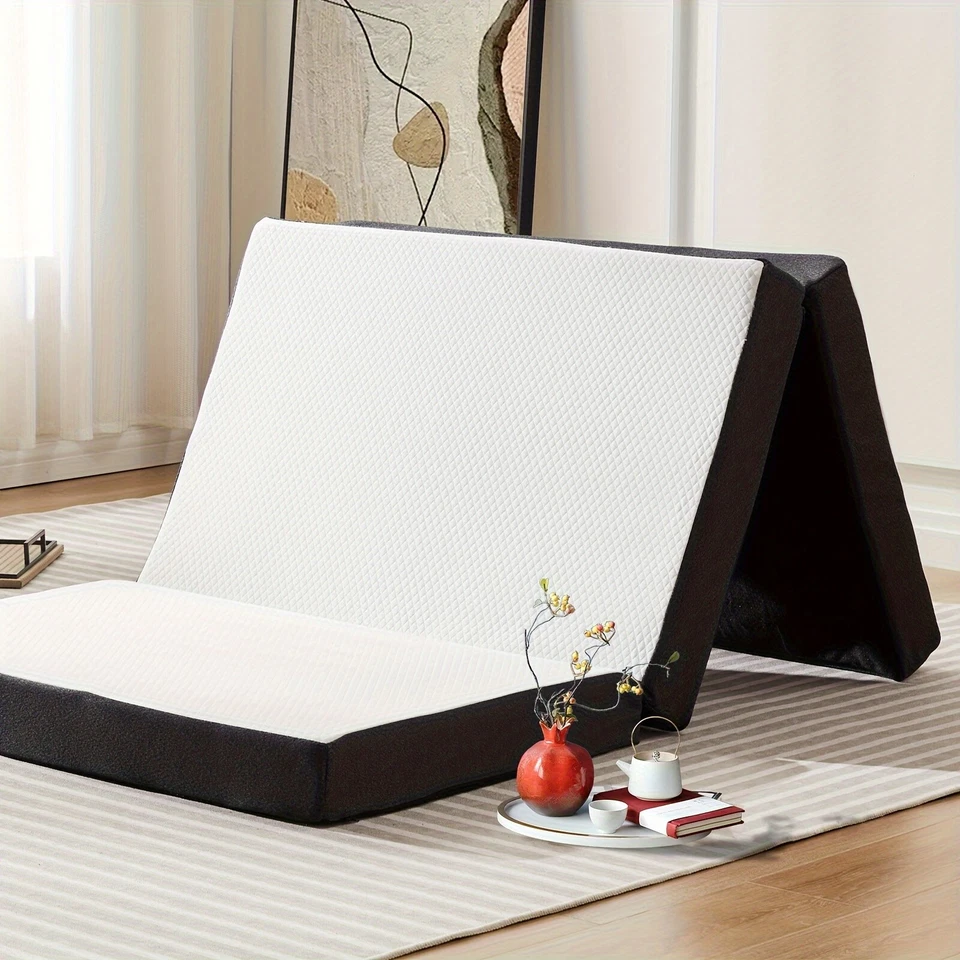 Premium Tri-Fold Mattress 3inch/4inch, Comfortable & Versatile for Any Occasion - Image 1 of 4
