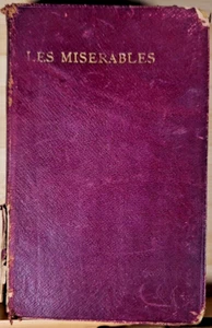 Vintage 1924 Les Miserables By Victor Hugo (J M Dent) - Imagen 1 de 7