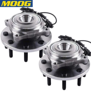 Buje de cojinete de rueda delantera MOOG para Dodge Ram 2500 3500 2009-2011 con ABS 4x4 CA 2 piezas - Imagen 1 de 5