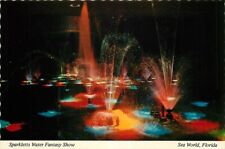 Postcard Sea World, Orlando, Florida - Sparkletts Water Fantasy Show