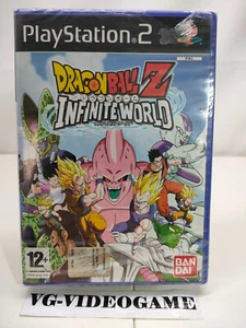 DRAGON BALL Z: INFINITE WORLD , PLAYSTATION 2, NUOVO - Foto 1 di 4