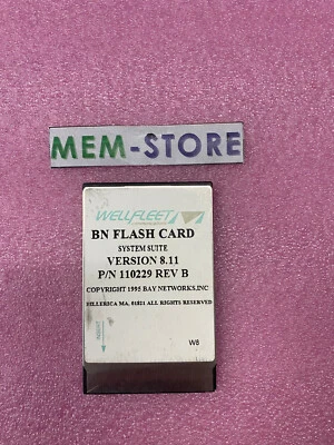 FL04M-20-11138 PCMCIA 4MB LINEAR FLASH CARD for Lan Suite, Remote Office network - Image 1 of 4