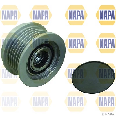 Alternator Pulley NAPA Fits Ford Fiesta Focus C-Max Transit Connect Courier Kuga - Image 1 of 4