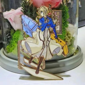 Violet Eternal Garden Violet Metal Badge ins Brooch Jewelry Anime Peripheral - Picture 1 of 12