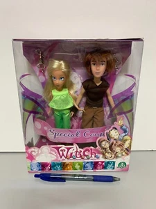 Disney W.I.T.C.H. Witch Special Couple Cornelia & Caleb 16cm dolls #00568 - BNIB - Foto 1 di 7