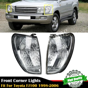 For Toyota Land Cruiser 100 FJ100 1998-2006 Pair Parking Corner Side Linght Lamp - Picture 1 of 7