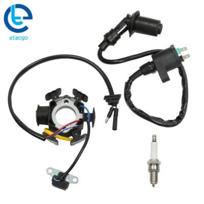 31120-GW8-671 Stator Ignition Coil Spark Plug For Honda XR50R XR70R 1997-2003 Foto 1 de 4