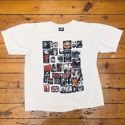 Camiseta gráfica vintage Farm Aid Y2K 2001 Festival Willie Nelson Neil Young Foto 1 de 4