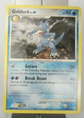044PK028 - Golduck - 28/132 - Secret Wonders - Rare - Good - Image 1 of 2