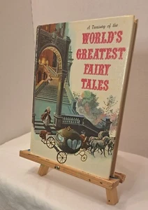 A Treasury of the World's Greatest Fairy Tales,vintage book, 1972,fairy tales - Imagen 1 de 4