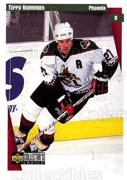 1997-98 Collectors Choice #200 Teppo Numminen - Image 1 of 1