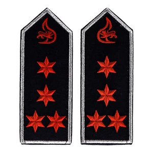 Schulterklappen Hauptbrandmeister A9 (Baden-Württemberg) - Bild 1 von 1