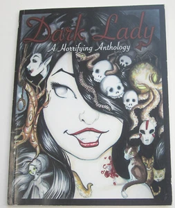 Dark Lady Horrifying Anthology TPB Trade Paperback SIGNED Lindsay Moore - Picture 1 of 3