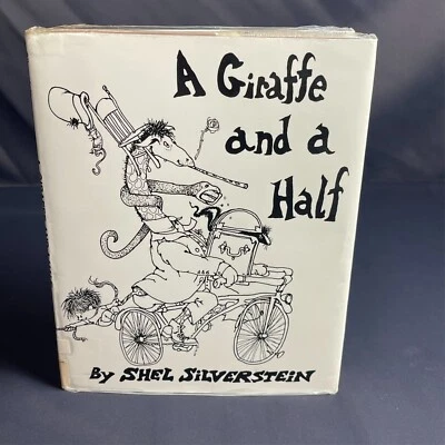 A Giraffe and a Half Hardcover 1964 Shel Silverstein Vintage Book Ex Library - Image 1 of 4