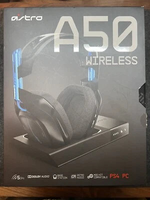 Astro Gaming A50 Wireless Headset - Black/Blue - Image 1 of 4