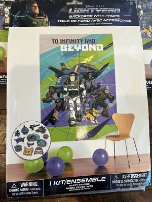 Lightyear Disney Toy Story Cumpleaños Fiesta Decoración Escena Setters Foto Accesorios Foto 1 de 2
