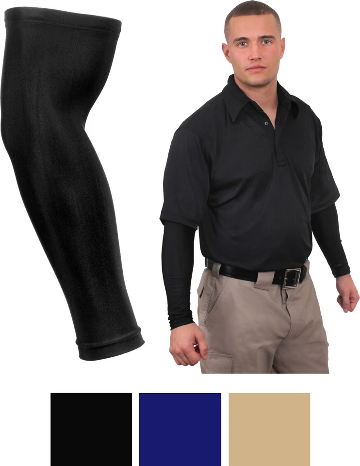 Sleeve Compression Band Tactical Forearm Arm Skin Cover Up Tattoo Sports Set - Image 1 of 1