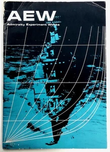 1972 Admiralty Experiment Works AEW Company Brochure Ship Tank History Photos - Picture 1 of 12