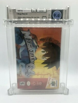 Mega Man 64 WATA 9.0 sealed New Nintendo 64 N64 1st Print 3D - Image 1 of 4