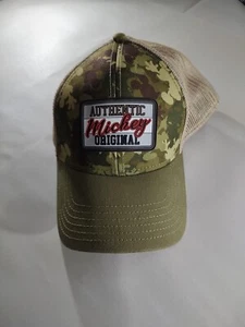 Baseball Hat Cap Disney's Mickey Mouse Camo Snapback Adjustable - Picture 1 of 9