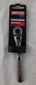 Sears Craftsman 1/4" Ratchet 44807 Made in USA Quick Release New - Picture 1 of 6