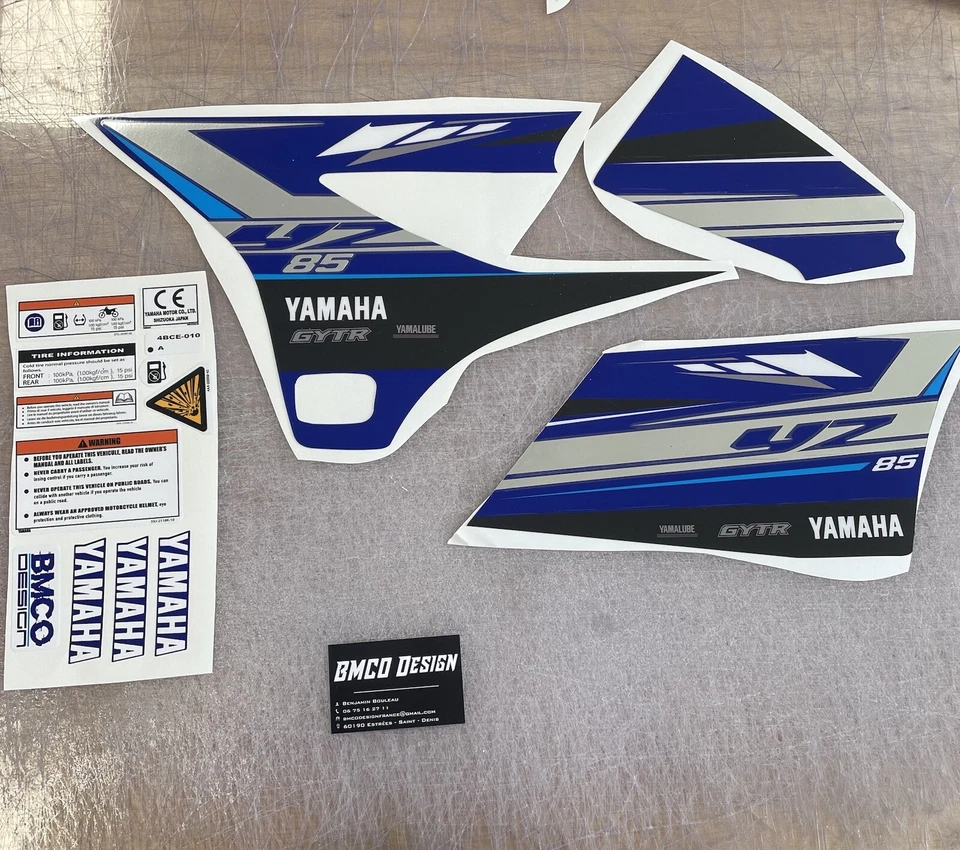 Kit Déco 85 Yz 2020 Chrome  - Image 1 of 1
