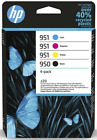 HP Genuine 950 951 Ink Cartridges Multipack - MHD HAS EXPIRED 2024