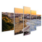 Islandburner Wandbild Sonnenuntergang Uber Biarritz Strande Frankreich Atlantikk
