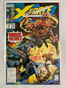 X-Force #21 1993 primera serie en muy buen estado + Marvel Comics primera bolsa ¡máquinas de guerra! - Imagen 1 de 1