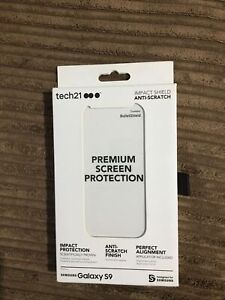 Tech21 Samsung Galaxy S9 Anti Scratch Mobile Genuine Shield Screen Protector,