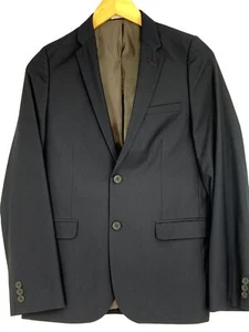 Boys Youth Size 18 Navy Blazer Nordstrom 2 Button Double Vent Jacket 1602 New - Picture 1 of 7