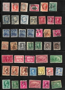 Collection 19th Century & Later Sc # 65 183 206 210 222 285 304 397 On US 93-3 - Picture 1 of 4