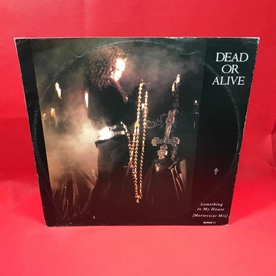 DEAD OR ALIVE Something In My House 1986 UK 12" Vinyl Single Epic record - Image 1 of 4