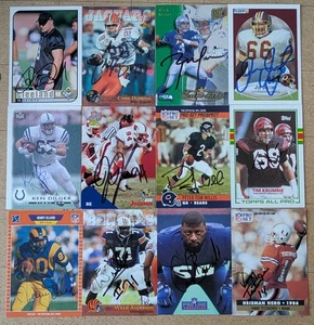 NFL Autogramm Football Karten - Bild 1 von 1