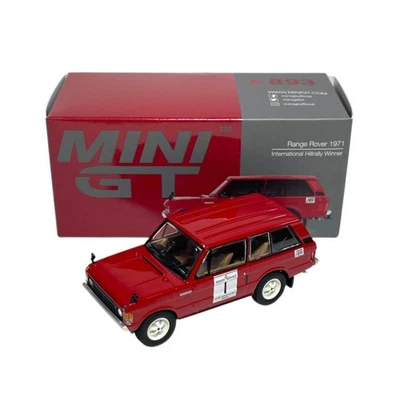 Modellino Auto Mini GT 1/64 Range Rover #1 Winner International Hillrally 1971 - Immagine 1 di 4