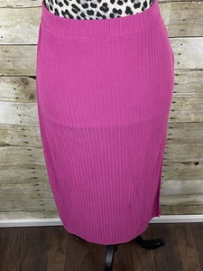 🤎NWT Medium Lularoe Violet Midi Skirt. W/Side Slits 🤎 - Picture 1 of 4
