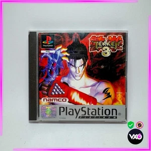 Tekken 3 Game PLAYSTATION 1 PS1 Italian Video Game Retro Vintage Pal - Picture 1 of 6