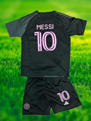 Uniforme de futebol infantil Messi #10 | Jersey e conjunto curto juvenil (24) PEQUENO - Imagem 1 de 2