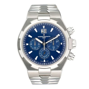Vacheron Constantin Overseas 49150 Blue Dial Mens Watch Papers - Picture 1 of 8